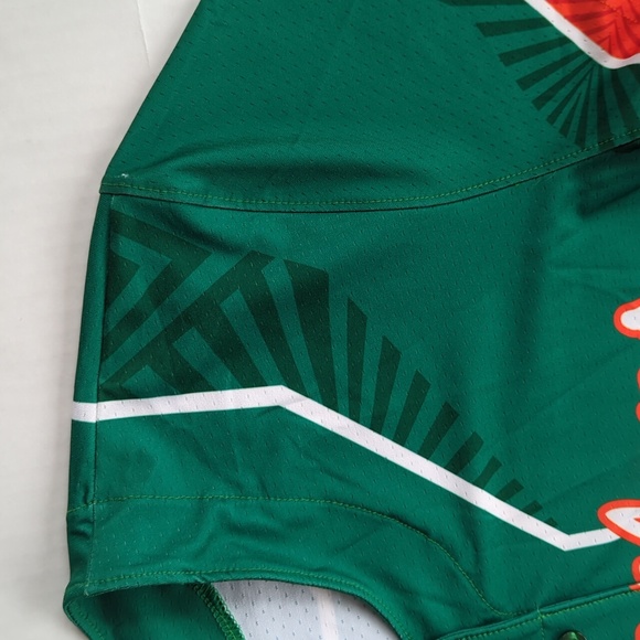 NWT Russell Athletics Rattlers Sublimated Dri-Power #17 Jersey M Green - Picture 14 of 16